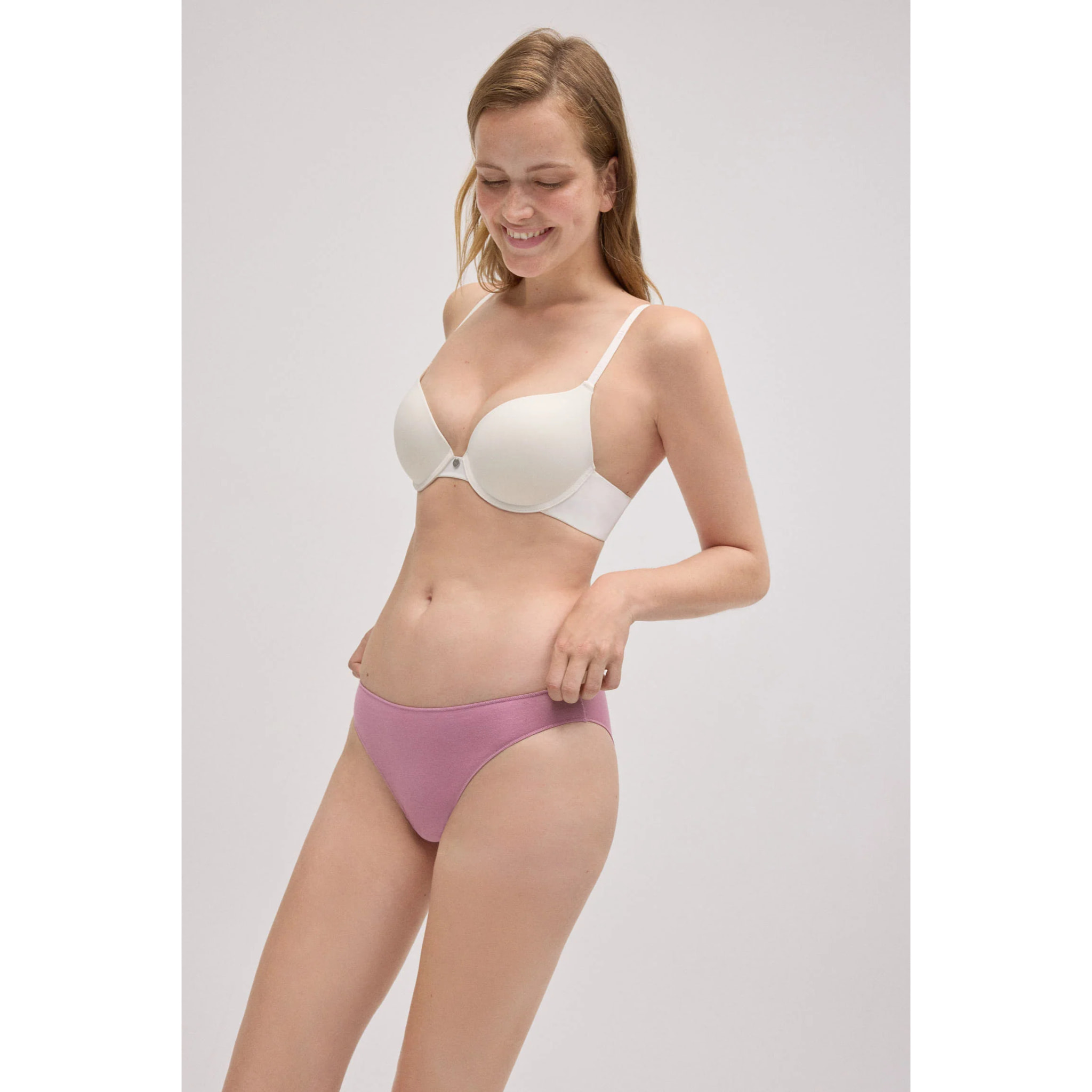 Confezione da 4 mini mutandine basico in cotone