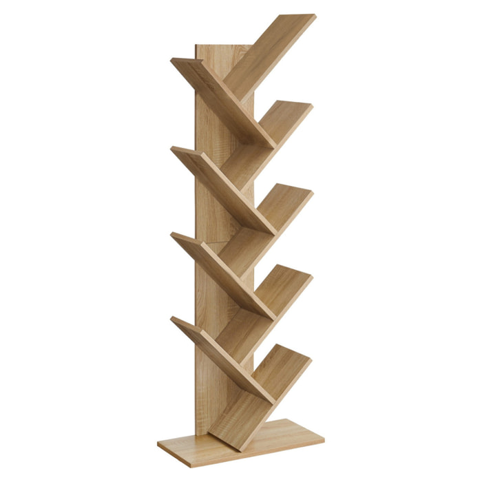 Libreria ad albero Sonoma con 9 ripiani