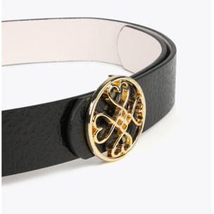 Cintura double face trifoglio cuori