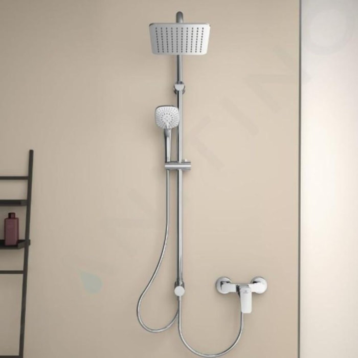 Colonne douche IDEAL STANDARD Idealrain cube chrome