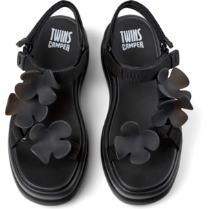 Sandali - CAMPER Pelotas Flota Up Twins - Nero - Tessuto tecnico