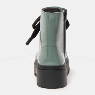 Botines 1799 NAPPA SHINNY PEPPERMINT/ LEEDS color Peppermint