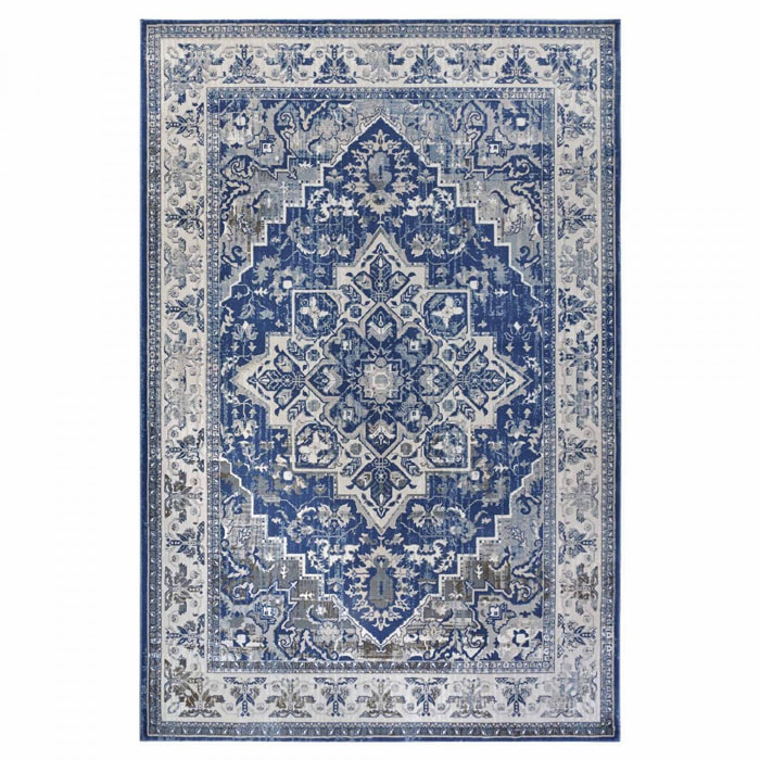 Tapis d'orient, motif oriental, zymi, anti perte de fibre