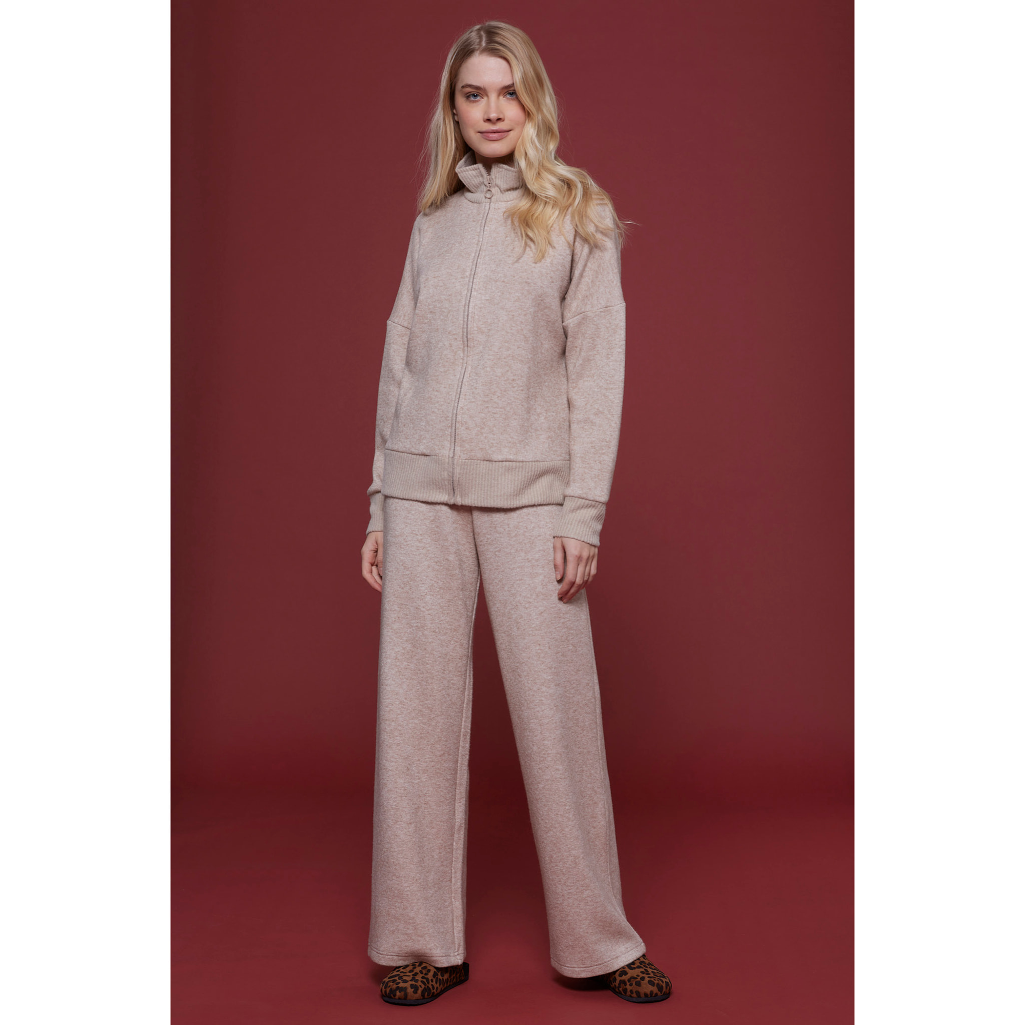 Completo loungewear donna tessuto maglia dan Noidinotte