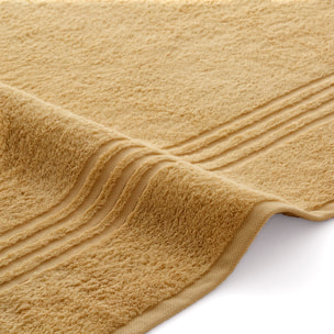 Set toallas rizo 100% Algodón Rizo Peinado - 700 g/m2 OCHRE