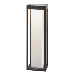 Borne solaire aluminium RADIA MOON H50CM