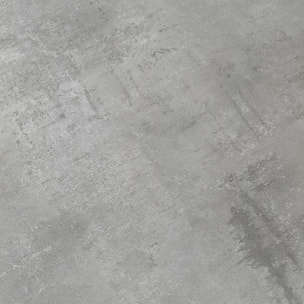 Tavolo CAMAIORE in legno, finitura grigio cemento e base a X in metallo antracite, allungabile 180×90 cm – 260×90 cm