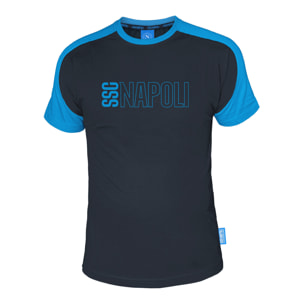 T-Shirt Manica Corta Uomo NAPOLI Cotone Prod. Ufficiale