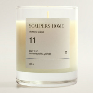 Set de 2 velas aromáticas 200gr aroma white lotus scalpers
