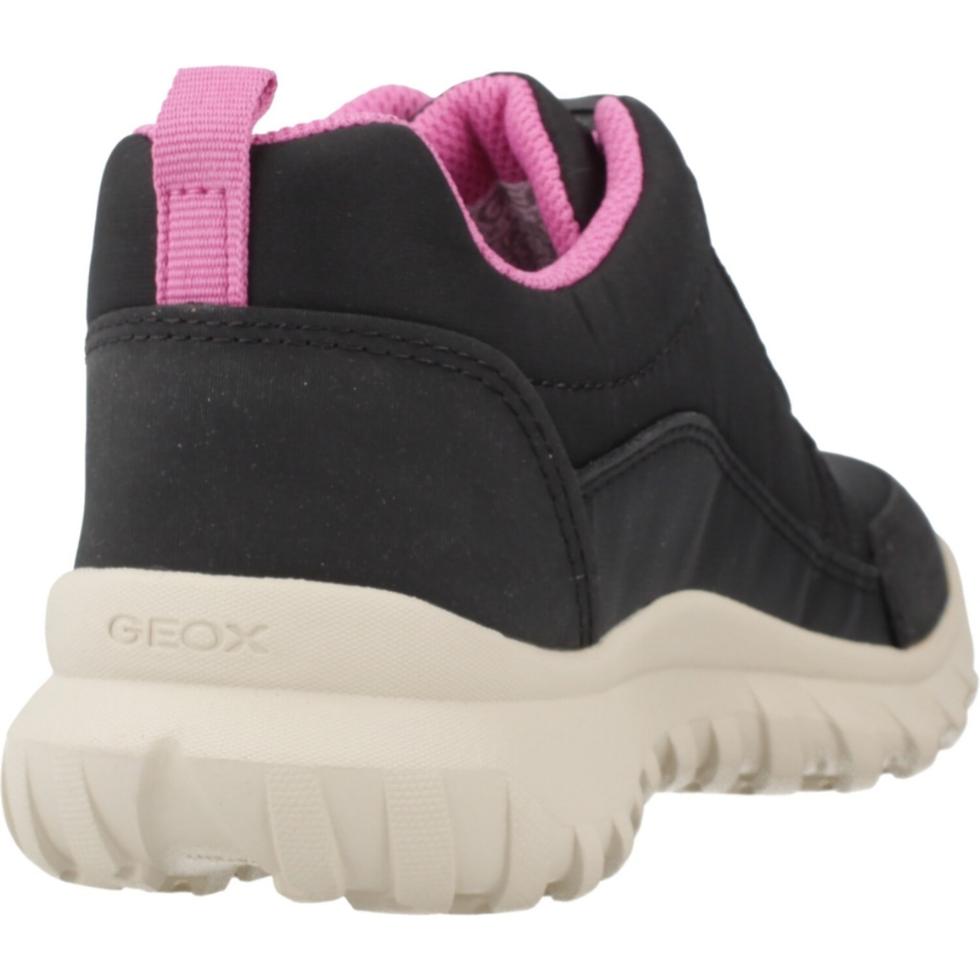 Zapatillas Niña de la marca GEOX  modelo J SIMBYOS GIRL B ABX NEGRO
