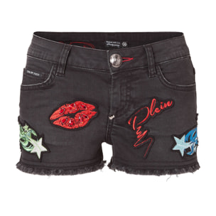 PHILIPP PLEIN Denim Shorts "Achillea"