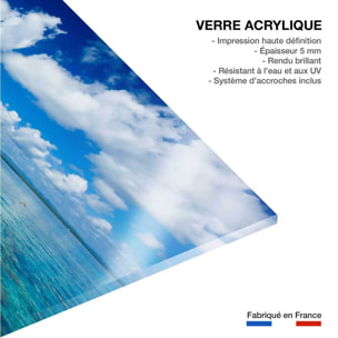 Tableau mer tropical island  Tableau plexiglas