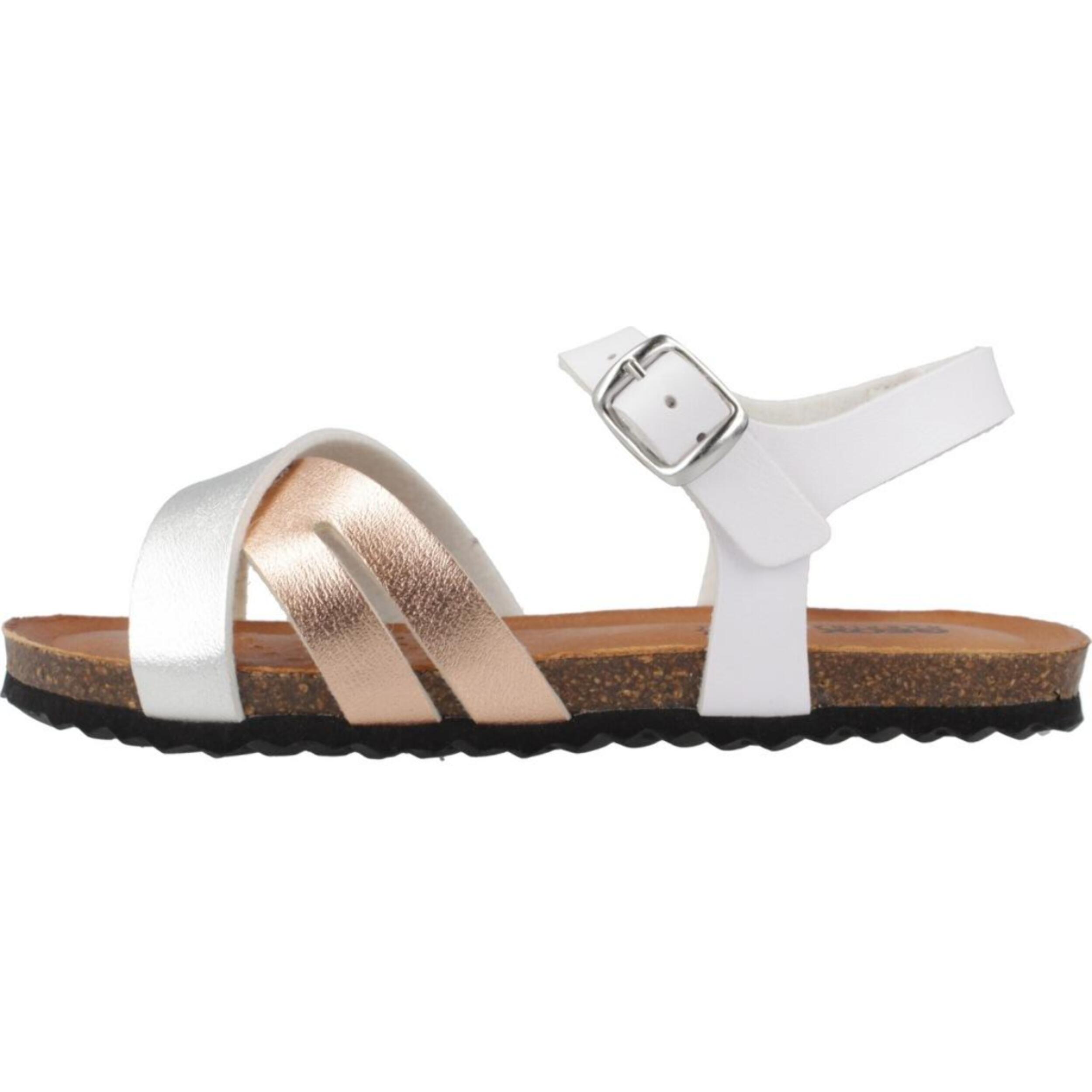 Sandalias Niña de la marca GEOX  modelo J SANDAL CHILENE GIR BLANCO
