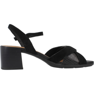 Sandalias tacón Mujer de la marca GEOX  modelo D NEW MARYKARMEN Black