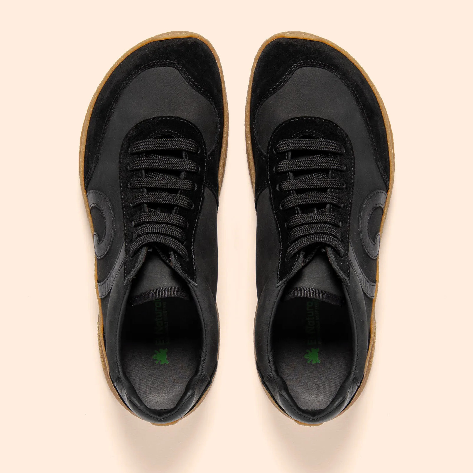 Zapatos N5435 MULTI LEATHER BLACK-CARAMELO/OROEL color Black-caramelo