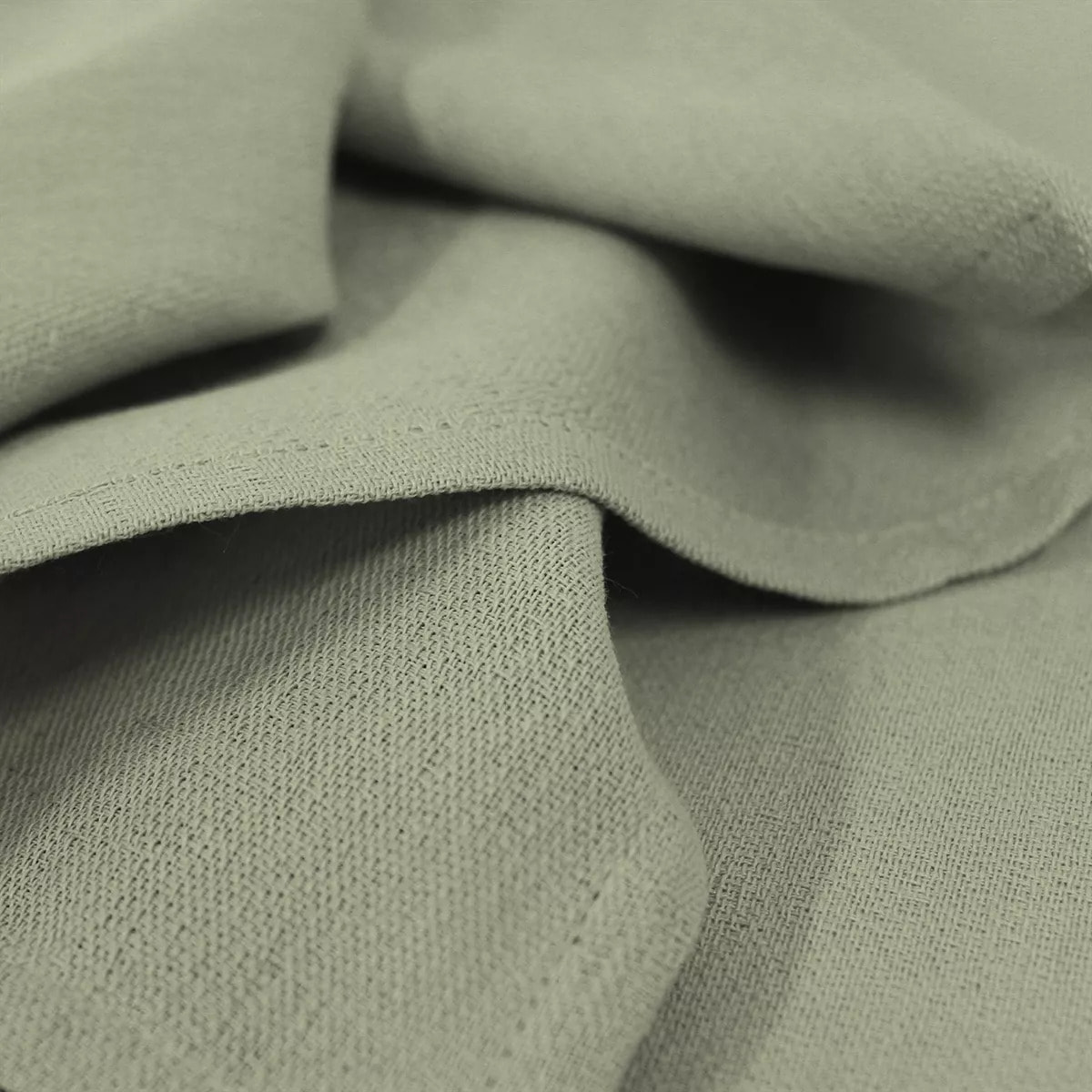 Serviette pur coton motif jacquard vert Bastide verde