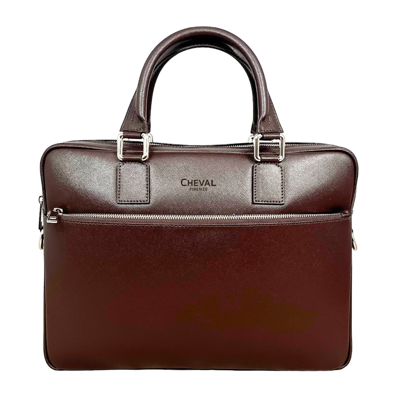 Maletín Business Cheval Firenze Liam Marron Oscuro