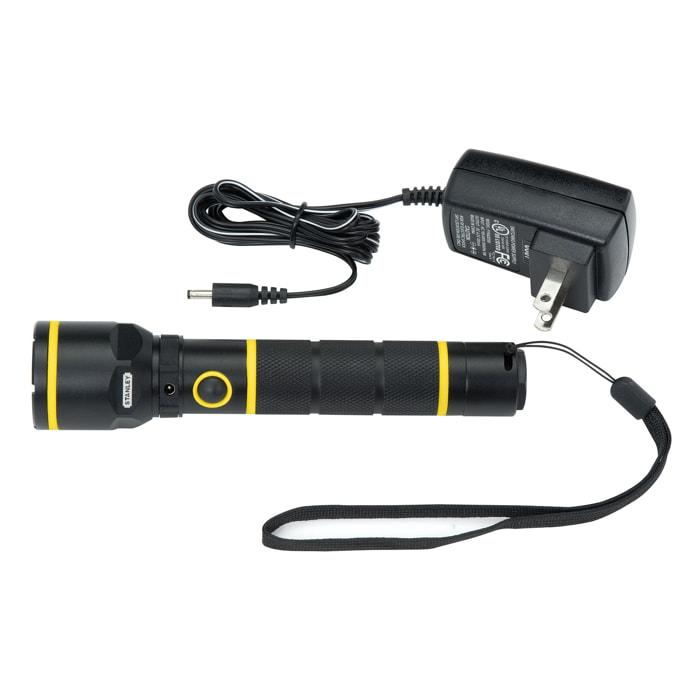 Lampe torche aluminium rechargeable 130 Lumens FatMax STANLEY 1-95-154