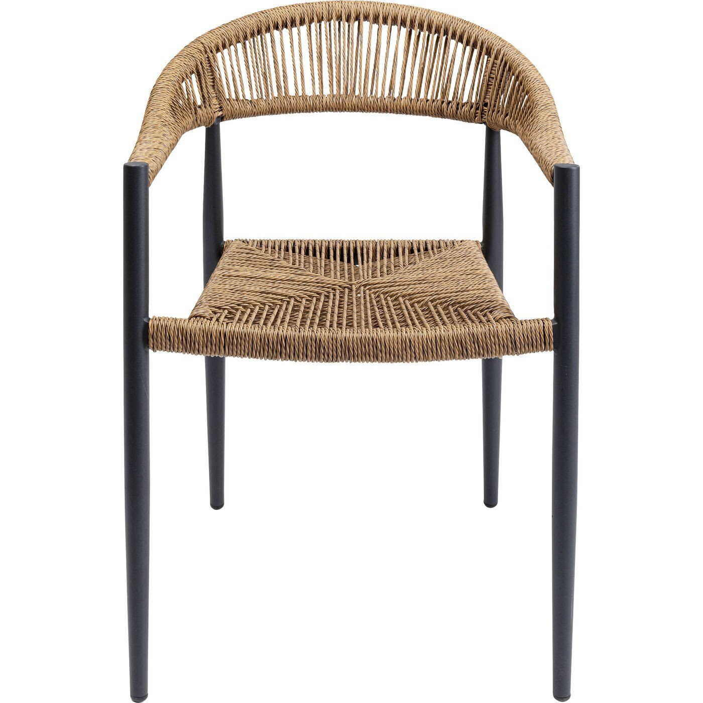 Ensemble de jardin Grande Possibilita table 180cm et 4 chaises nature Kare Design