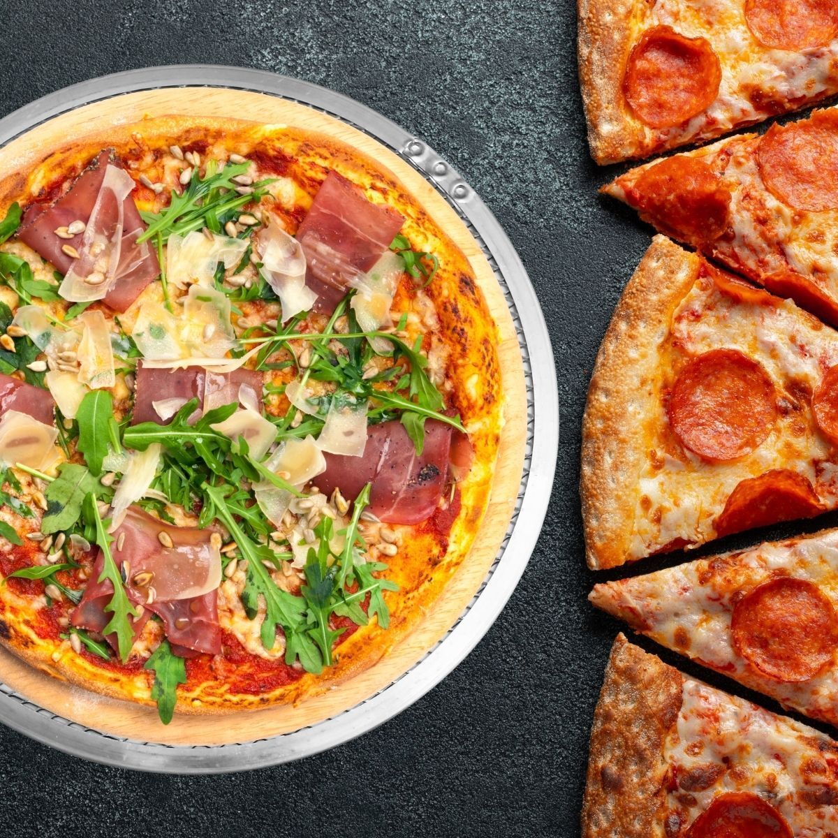 Lot de 2 plaques de cuisson pour pizzas surgelées 30 cm FM Professional Pizza