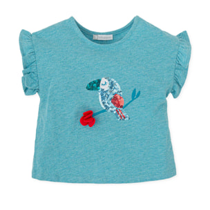 Camiseta - Turquesa