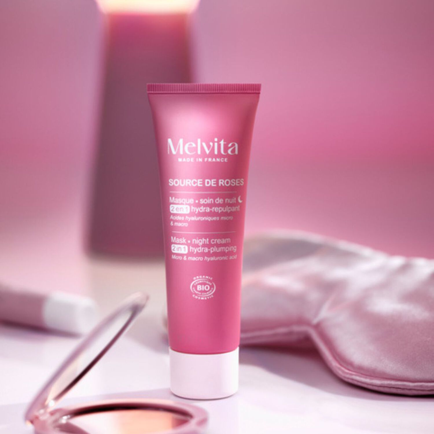 Source de Roses - Masque-Soin de Nuit Hydra-Repulpant 50ml