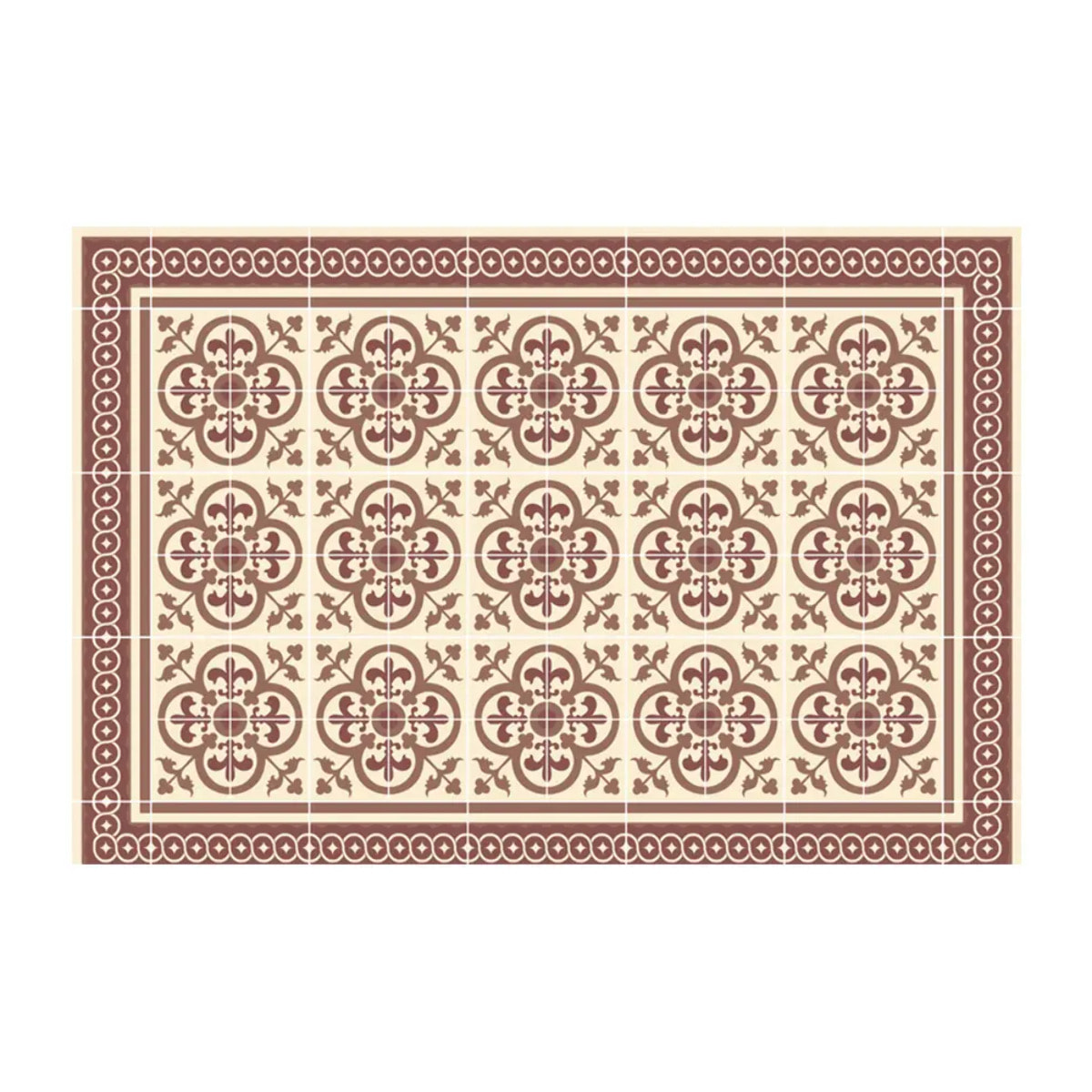 Tapis vinyle Mosaïque 50x75