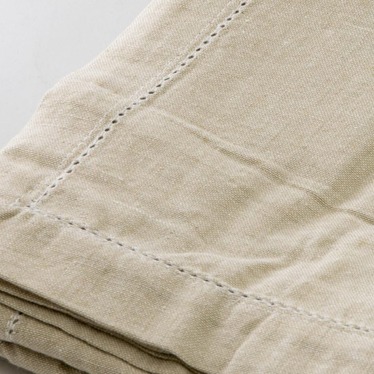 Tovaglia ajour in cotone - BEIGE MELANGE