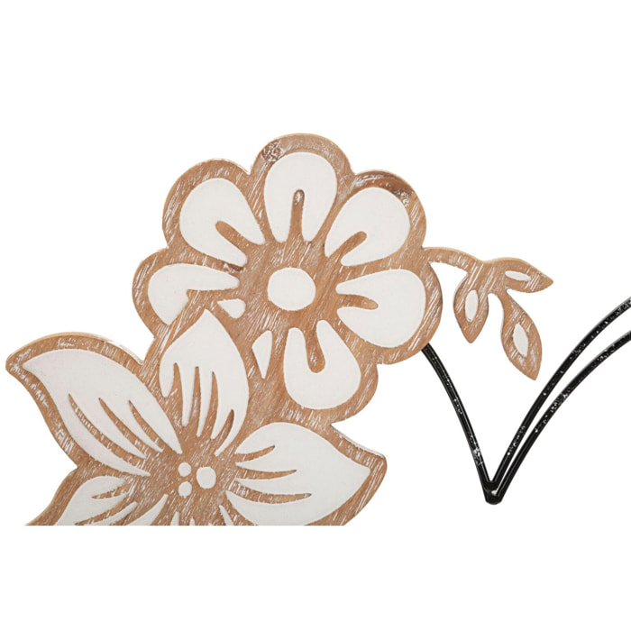 PANNELLO IN FERRO E LEGNO HEART CM 50X2X45 MIN 2