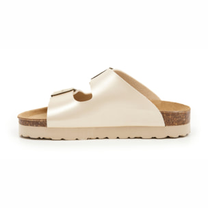 Sandalo con zeppa BILLOWY DORATO