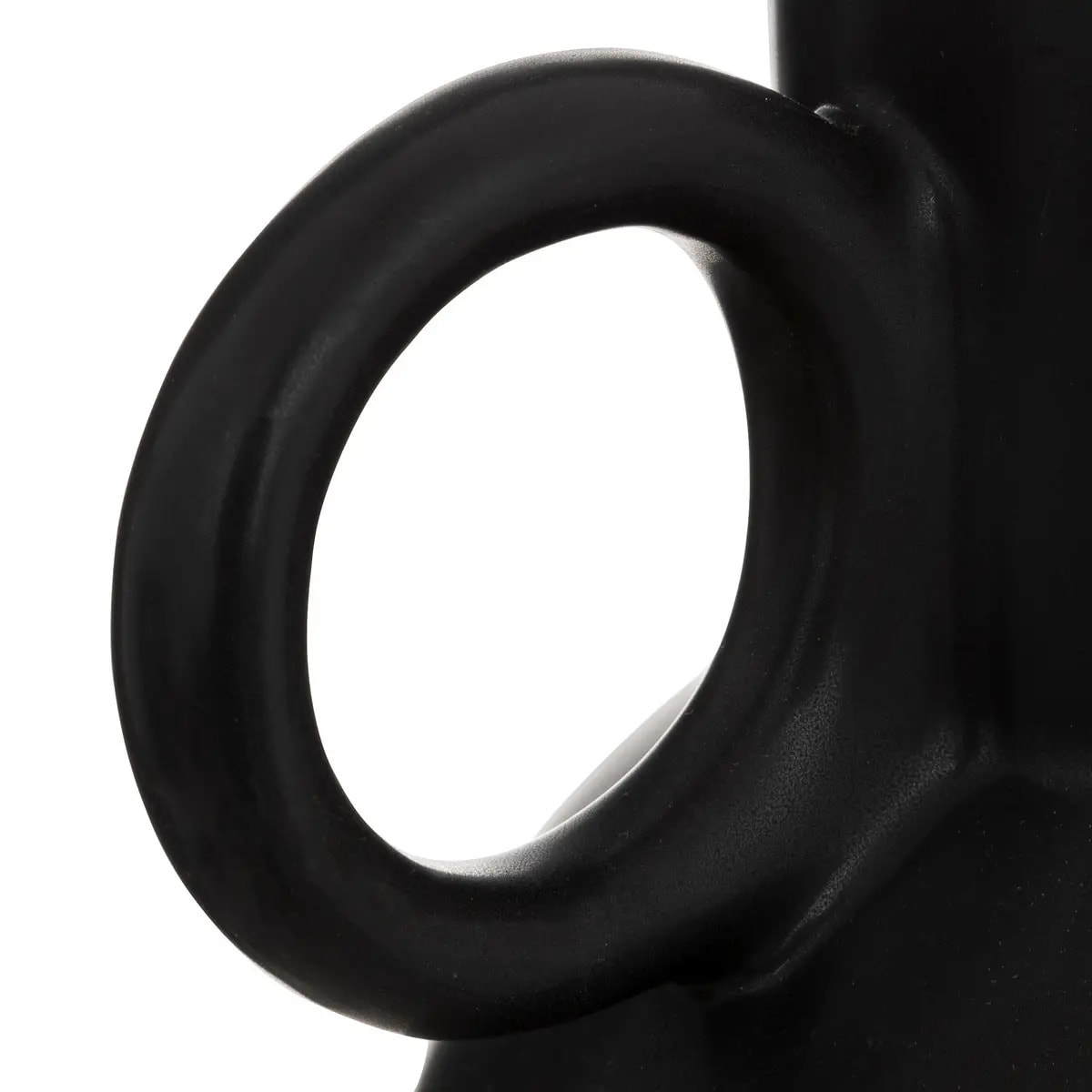 Vase "Olme" en céramique H22cm noir