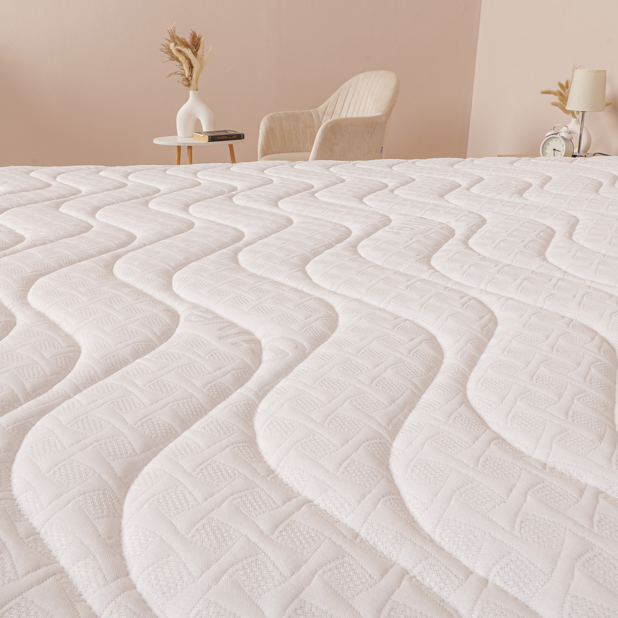 Materasso 800 Molle Insacchettate mod. ECLIPSE Piazza e mezza mis. 120x190 alto 25cm Rivestimento Sfoderabile - Sleepy Italy