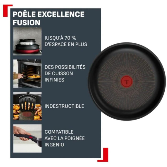Poêle TEFAL Ingenio Excellence 28cm