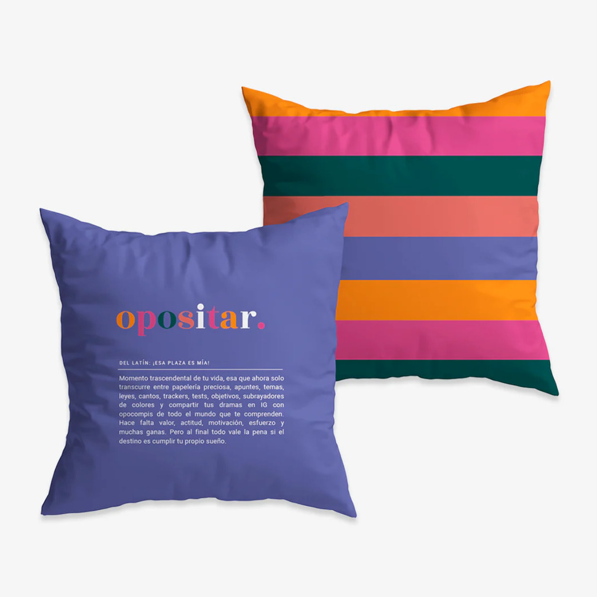 Funda de Cojín "Opositar"