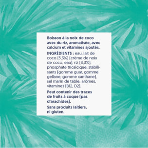8x 1L - Alpro - Boisson Végétale - Lait de coco