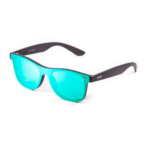 Gafas de sol OCEAN MESSINA - Negro mate / Plana verde revo