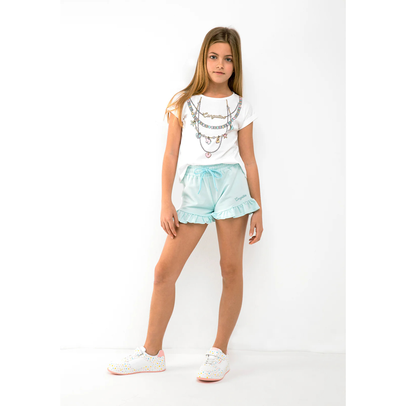 Camiseta Collares Blanco