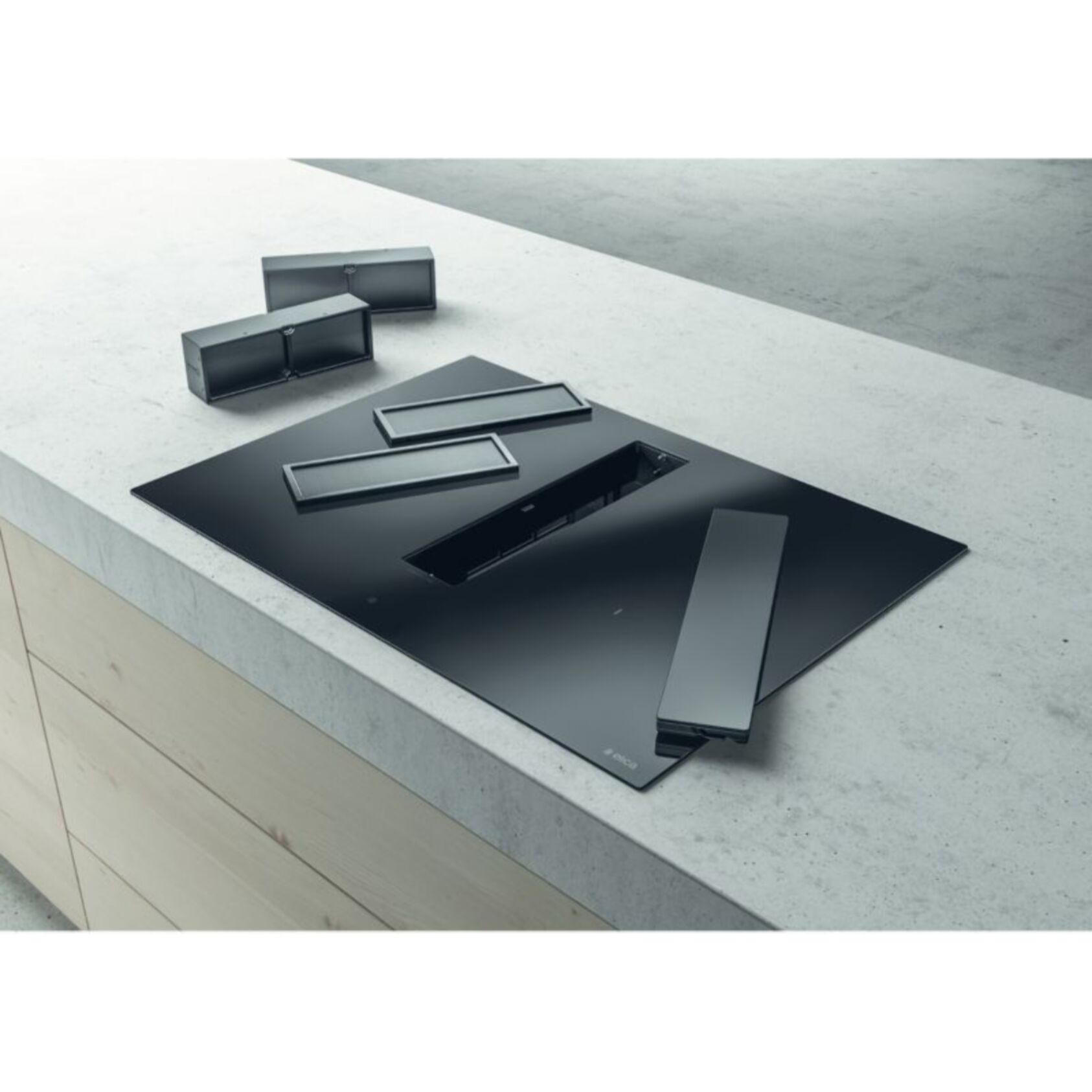 Plaque induction aspirante ELICA NIKOLATESLA FIT PRO 72 recyclage