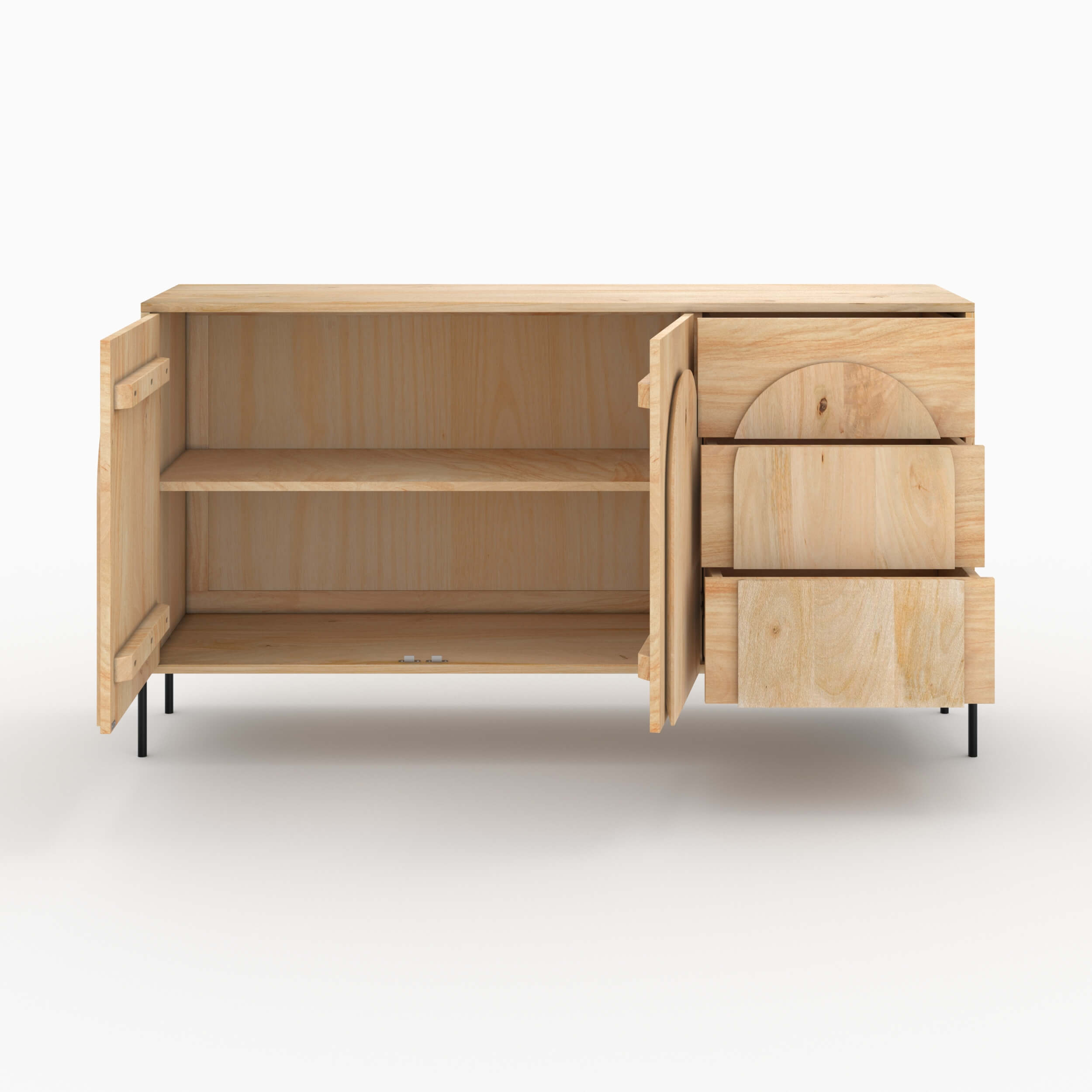 Buffet en bois de manguier - Ama