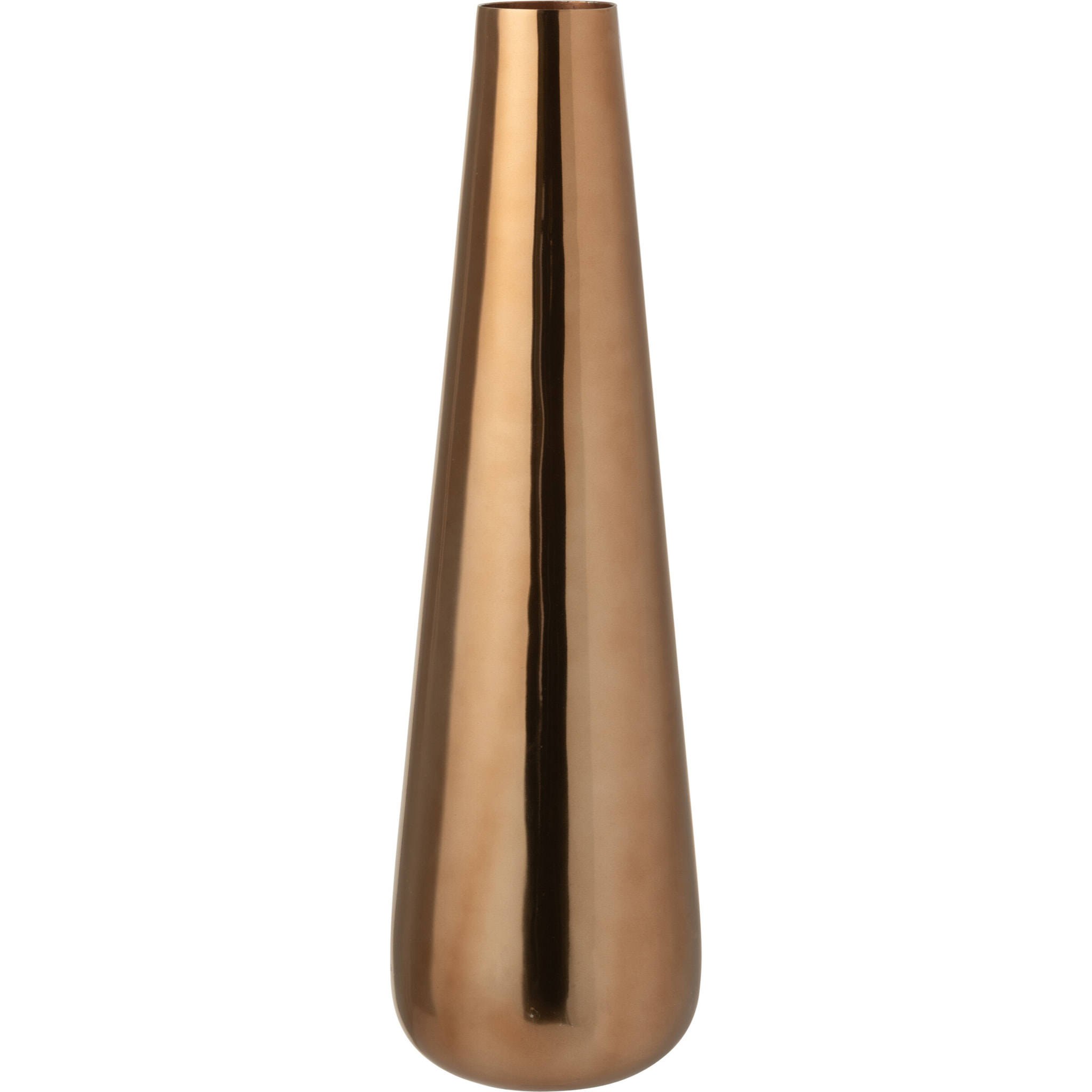 J-Line vase - aluminium - or rosé - large