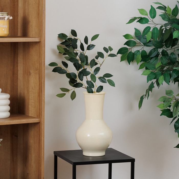 Vase "Kian" jaune H34,5cm