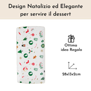 Vassoio Fantasia del Natale in new bone china