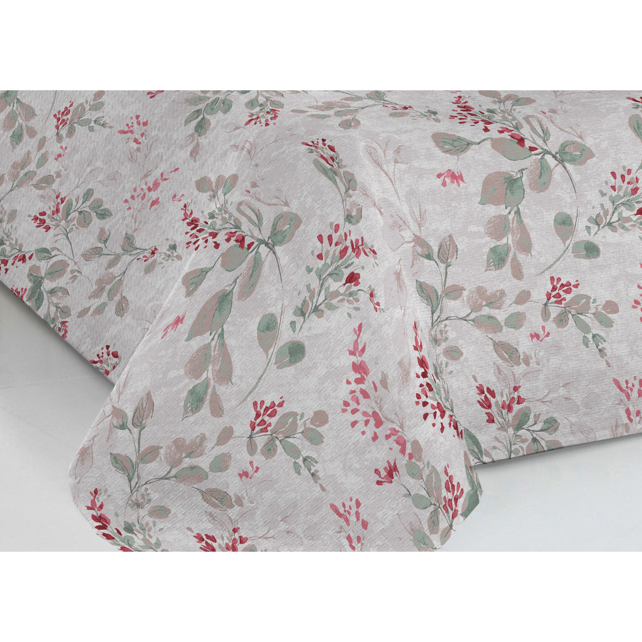 Copriletto Piquet 100% Cotone Linea Sofia Vittoria Rosso