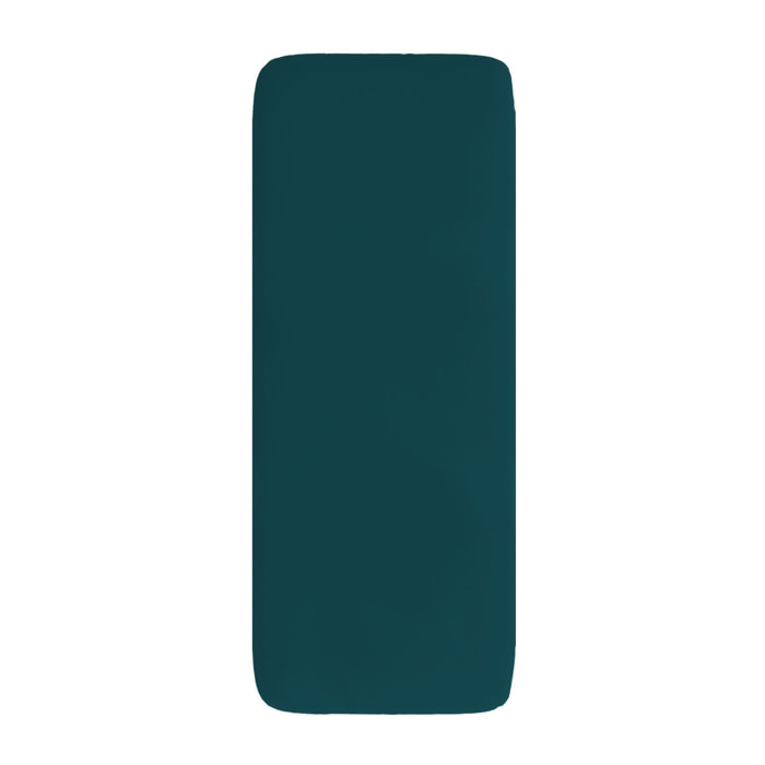 LENZUOLO SOTTO CON ANGOLI MAX COLOR, 100% COTONE MADE IN ITALY - SINGOLO