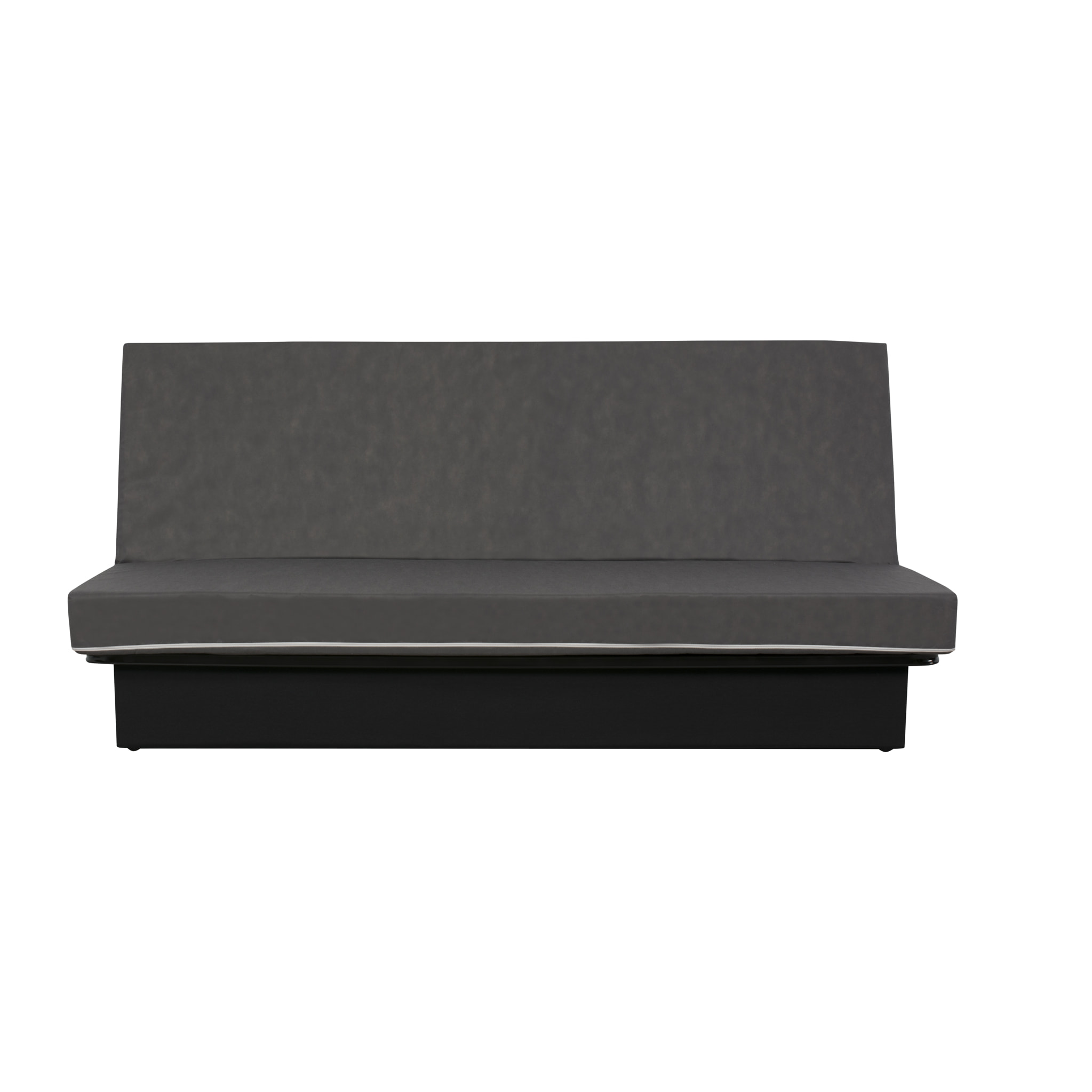 Canapé convertible Marseille, Matelas Simmons, 120 x 190 cm, marine