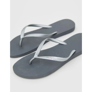 Chancla Dedo Gris Perla - Mundaka