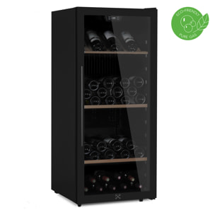 Vinoteca 108 botellas CAVCBD108 Les Petits Champs, 242L, negro