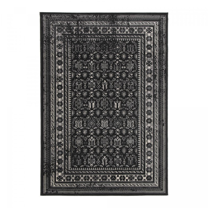 Tapis salon et chambre tissé motif oriental NARU