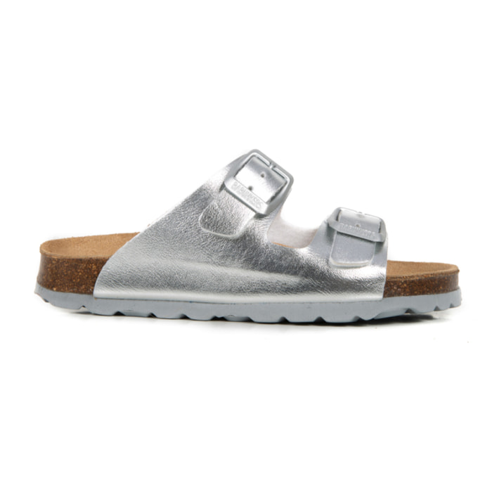Sandalia BABUNKERS PLATEADO