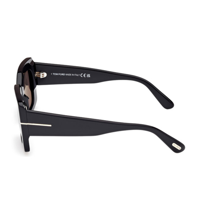 Tom Ford Elegantes gafas de sol rectangulares FT1188 brigitta